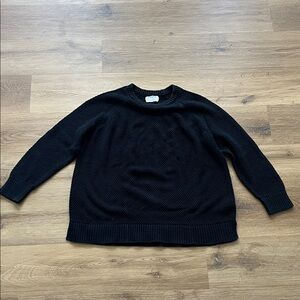 Old Navy Black Knit Pullover